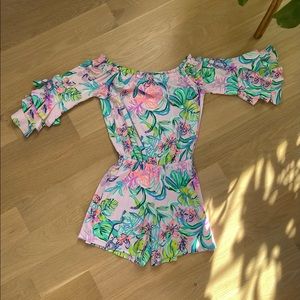 Lilly Pulitzer Romper - Off Shoulder